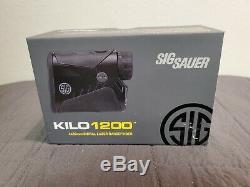 Sig Sauer KILO 1200 4x20mm Digital Laser Rangefinder, Black SOK12401