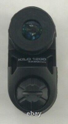 Sig Sauer Kilo 1200 Laser Range Finding Monocular, 4X20MM, HT LCD (SOK12401)