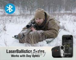 Smart Laser Rangefinder With Bluetooth, Ballistic Calculator for Mil/MOA Scopes