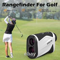 Steelite Laser Rangefinder for Golf & Hunting 1100 Yards Range Finder with