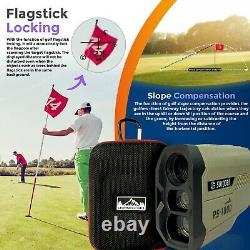 Surgoal HD Golf & Hunting Laser Rangefinder 650YD & 1000YD Larger Field of View