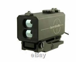 Tactical Mini Laser Rangefinder 700m Mounts 2omm Pictany Weaver Rail For Hunting
