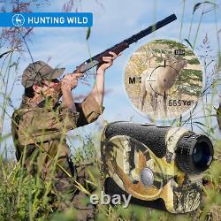 WOSPORTS Hunting Range Finder, 800 Yards Archery Laser Camo range finder