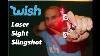 Wish Laser Sight Slingshot Test Day