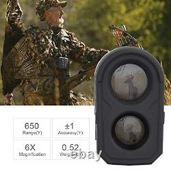 Wosports Hunting Rangefinder, Laser Speed Measure Range Finder, 6X Accuracy/Long