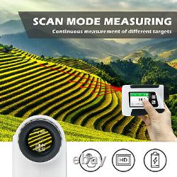 6x Golf Laser Range Finder Led Digital Hunting Rangefinder Avec Serrure Flagpole