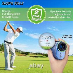 6x LCD Téléscope Laser Range Finder Chasse Sport Golf Distance Compteur De Vitesse