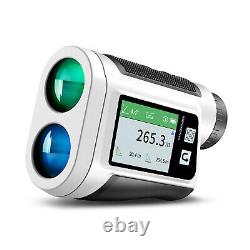 6x Télescope Laser Portable et Pratique pour Golf, Chasse et Tour de Mesure de Distance avec Pente Bonne