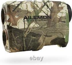 Ailemon 6x Laser Range Finder Rechargeable For Golf Hunting Bow Rangefinder D