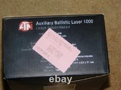 Atn Acmuabl1000 Télémètre Laser Balistique Auxiliaire 1000 Noir