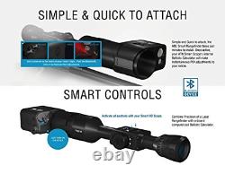 Atn Auxiliary Ballistic Smart Laser Rangefinder Withbluetooth, Device Works With