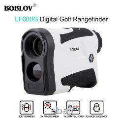 Boblov 6x22 Golf Laser Rangefinder Portée Télescope Avec Verrouillage De Drapeau Avec Capteur D'épingle