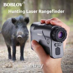 Boblov 6x22 Recherche Optique De La Gamme Laser De Chasse 1000m Distance Et Télescope De Vitesse