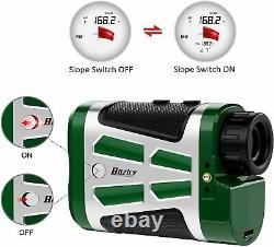 Bozily Golf Range Finder 1500 Yards Laser Rangefinder Chasse Avec Ole Rouge/noir