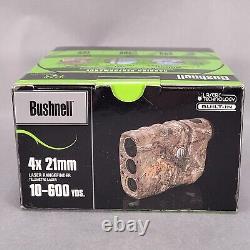 Bushnell 202208 Bone Edition Collector 4x Laser Rangefinder 4x 21mm 10-600yards