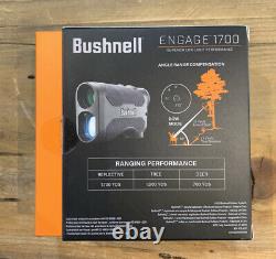 Bushnell Engage Chasse Laser Rangefinder Le1700sbl Avec Étui De Transport Brand New