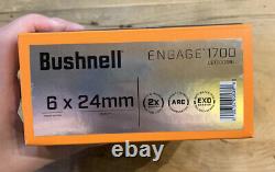 Bushnell Engage Chasse Laser Rangefinder Le1700sbl Avec Étui De Transport Brand New