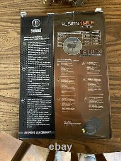 Bushnell Fusion 1 Mile Laser Rangefinder Jumelles 10x42