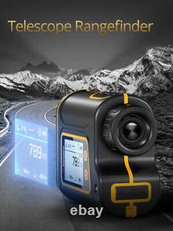 Chasse Golf Laser Rangefinder 1500m Téléscope Distance Monoculaire Affichage LCD