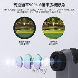 EENOUR Télémètre Laser de Golf LR1000 PRO 6X Magnification Max 1093Y