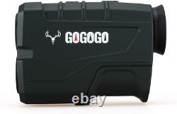 Gogogo Sport 1200 Yards Laser Range Finder, Chasse Verte Avec Flagpole 1200y