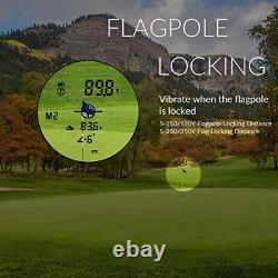 Gogogo Sport Laser Golf/télémètre De Chasse, 6x Magnification Clear View 650/900