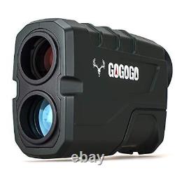 Gogogo Sport Vpro 1200 Yards Golf Laser Range Finder, Chasse Verte
