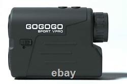 Gogogo Sport Vpro Laser Golf / Hunting Rangefinder 6x Agrandir Effacer La Vue