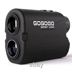Gogogo Sport Vpro Laser Golf / Hunting Rangefinder, Grossissement 6x Effacer La Vue