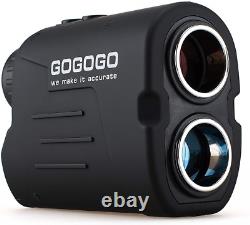 Gogogo Sport Vpro Laser Golf/hunting Rangefinder, 6x Loupe 650 Yard