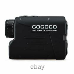 Gogogo Sport Vpro Laser Golf/hunting Rangefinder, Grossissement 6x Effacer La Vue 65