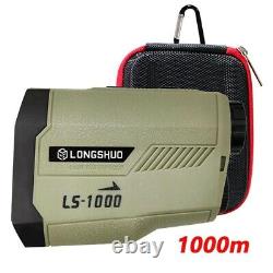 Golf Laser Rangefinder 1000m 650m Slope Ajusté Flag-lock Télescope Rangefinder