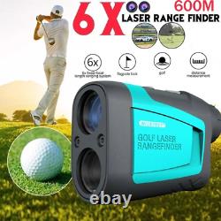 Golf Laser Rangefinder Mini Golf Slope Adjusted Laser Distance Hunting Telescope