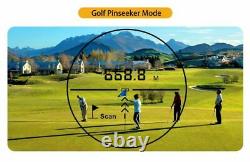 Golf Rangefinder Avec Réglage De Trajectoire Laser Distance Meter Sport Hunting