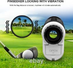 Golf Rangefinder Avec Slope On/off Laser Range Finder Flag Lock Et Pulse