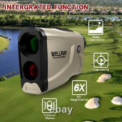 Golf Rangefinder Laser Rangefinder Range Finder Golfing 650 Yards 6x Lc600ag