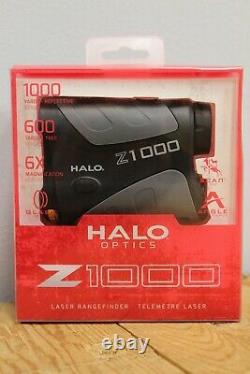 Halo Optics Z1000 Plano Synergy Laser Rangefinder Modèle # Z1000-8 Hunting Golf