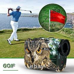 Hunting Laser Range Finder Golf 1500 Yards, Wild Coma Tir À L’arc