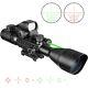 Illuminated Rangefinder Reticle Scope Tactical Hunting Olographic Laser Rouge