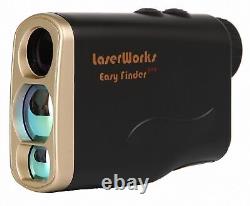 LaserWorks LW1000PRO Télémètre Laser de Classe Professionnelle 1000M pour le Golf et la Chasse