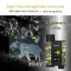 Laserworks Day And Night Multifonction Laser Rangefinder Night Vision (noir)
