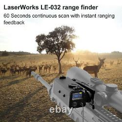 Le032 Chasse Laser Rangefinder 700m Télescope Telescope Scope Scope Finder