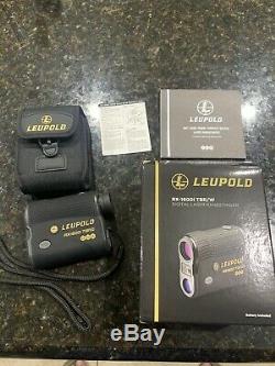 Leupold Rx-1600i Tbrw Avec De L'adn Télémètre Laser Noir / Gris