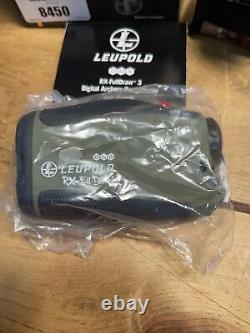 Leupold Rx-fulldraw 3 Rangefinder Laser Vert Avec Adn, 174557