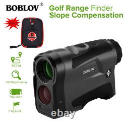 Lf600ag 600m Golf Laser Range Finder Télescope Avec Slope Range Mode +bag