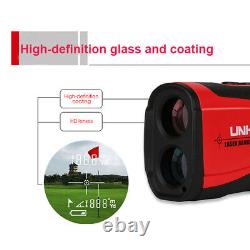 Lr600-1200m Laser Rangefinder Hunt Golf Téléscope De Mesure Longue Distance