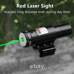 Lunette de visée 3-9x32 avec télémètre, réticule illuminé double et viseur holographique et laser vert