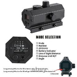MINI8 Sniper Télémètre laser à longue portée de 1200 mètres avec mesure en temps réel de la distance sur écran OLED