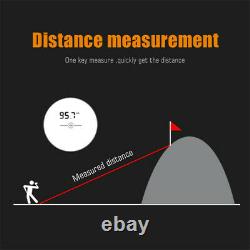 Mileseey Telescope Laser Range Finder 600m Laser Distance Meter For Hunting Golf
