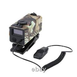Mini Laser Range Finder Riflescope Sight Rifle Scope Hunting Mate 300km/h Nouveau